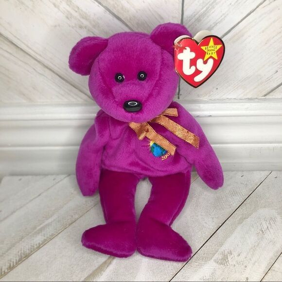 TY Beanie Baby Millennium bear - Picture 1 of 4